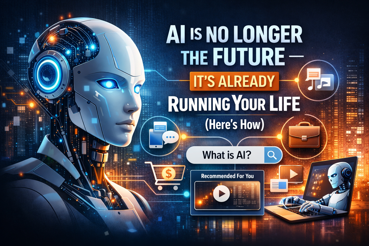 AI Is No Longer the Future — It’s Already Running Your Life (Here’s How)
