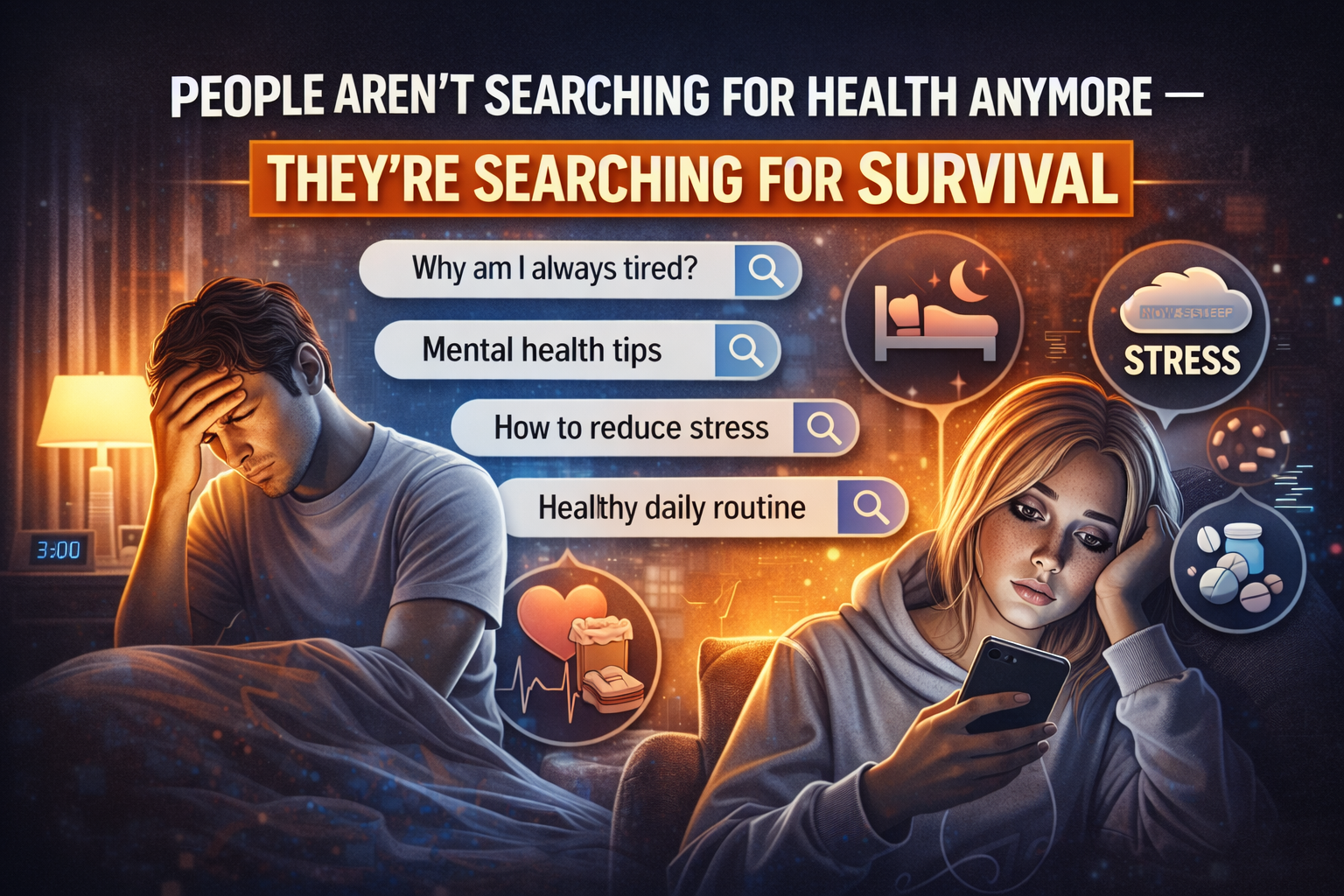 People Aren’t Searching for Health Anymore — They’re Searching for Survival