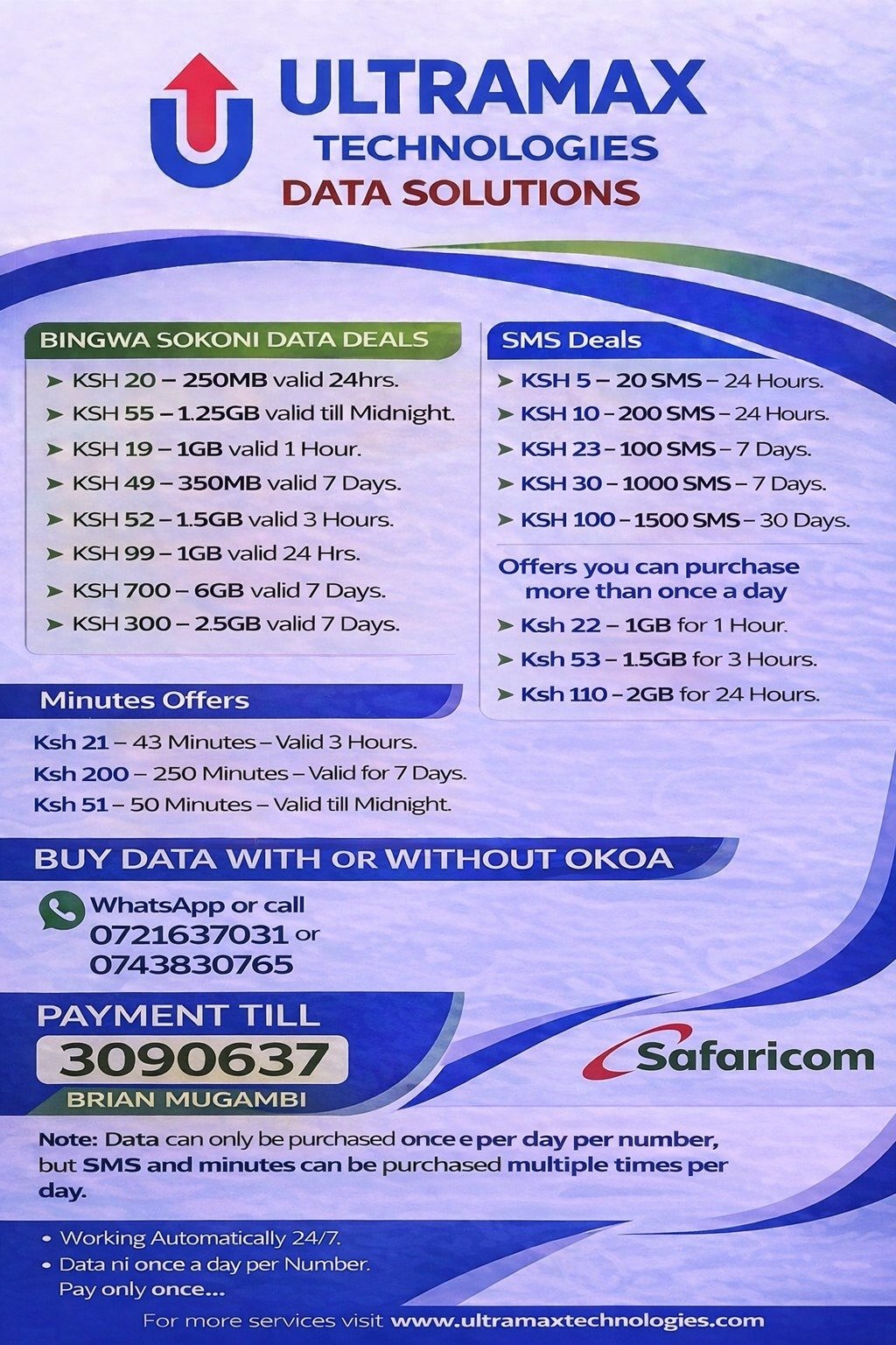 ULTRAMAXTECHNOLOGIES DATA SOLUTIONS.